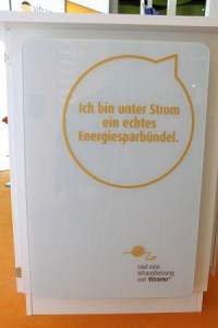 Radiateur infrarouge mural, "je suis un véritable bouquet d'économie d'énergie"