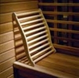 Dossier ergonomique pour sauna  ou cabine infrarouge