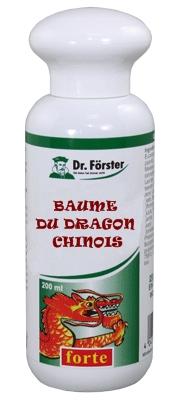 Baume du Dragon de Chine Baume du dragon chinois du Dr Förster