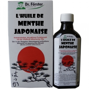 Huile de menthe japonaise Huile de menthe japonaise du Dr Förster