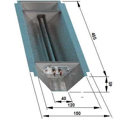 Réflecteur pour lampe infrarouge magnésium